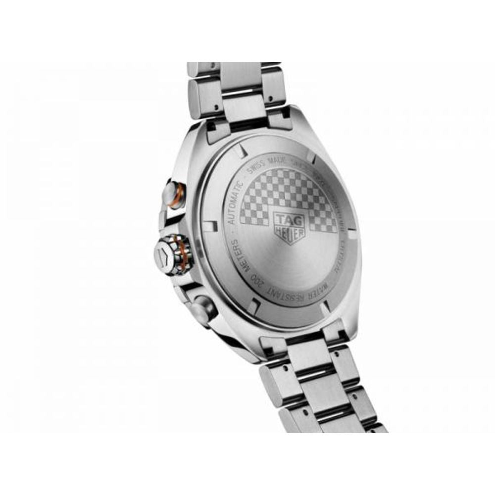 TAG Heuuer Formula 1 Bettry Chronograph silver blue