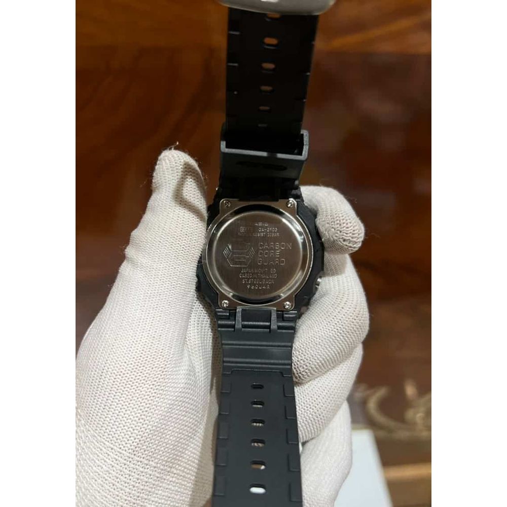 G - Shock Camo Print With Black Belt Premium Watch