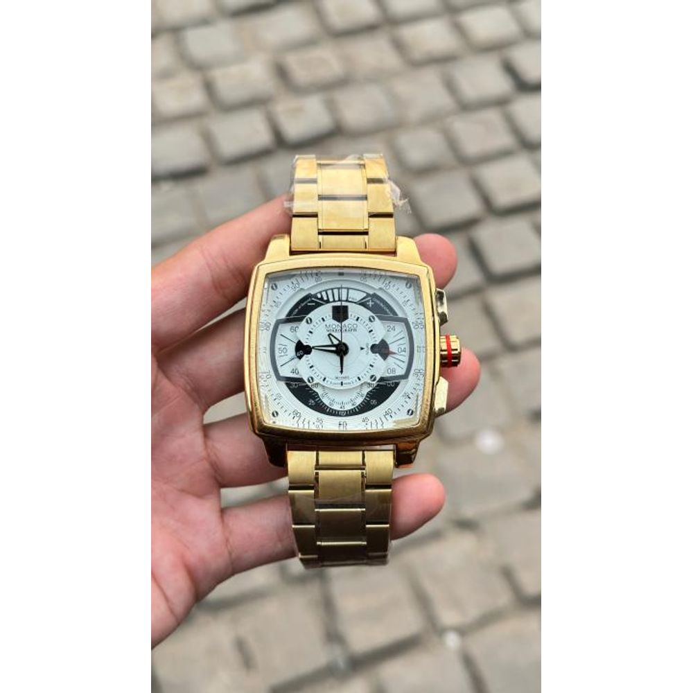 tag huer  Monaco  Mikrograph quartz movement (steel mettal)
