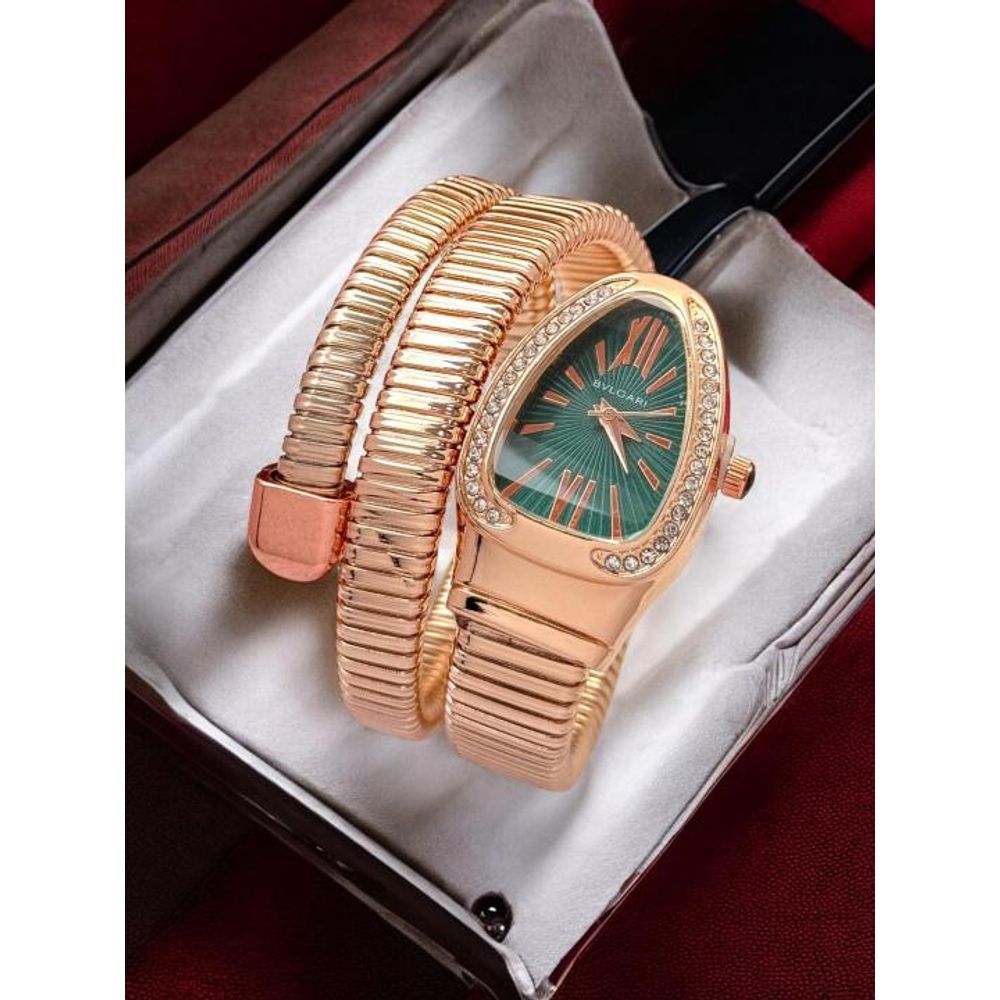 BVLGARI SNAKE COPPER GREEN DIAL AT350