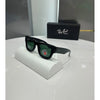 RayBan Puffer Black Green Premium Shades 940