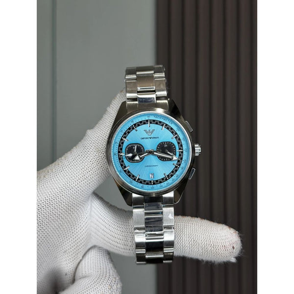 Emporio Arman i Racer Tiffany Blue Premium Chronograph Watch