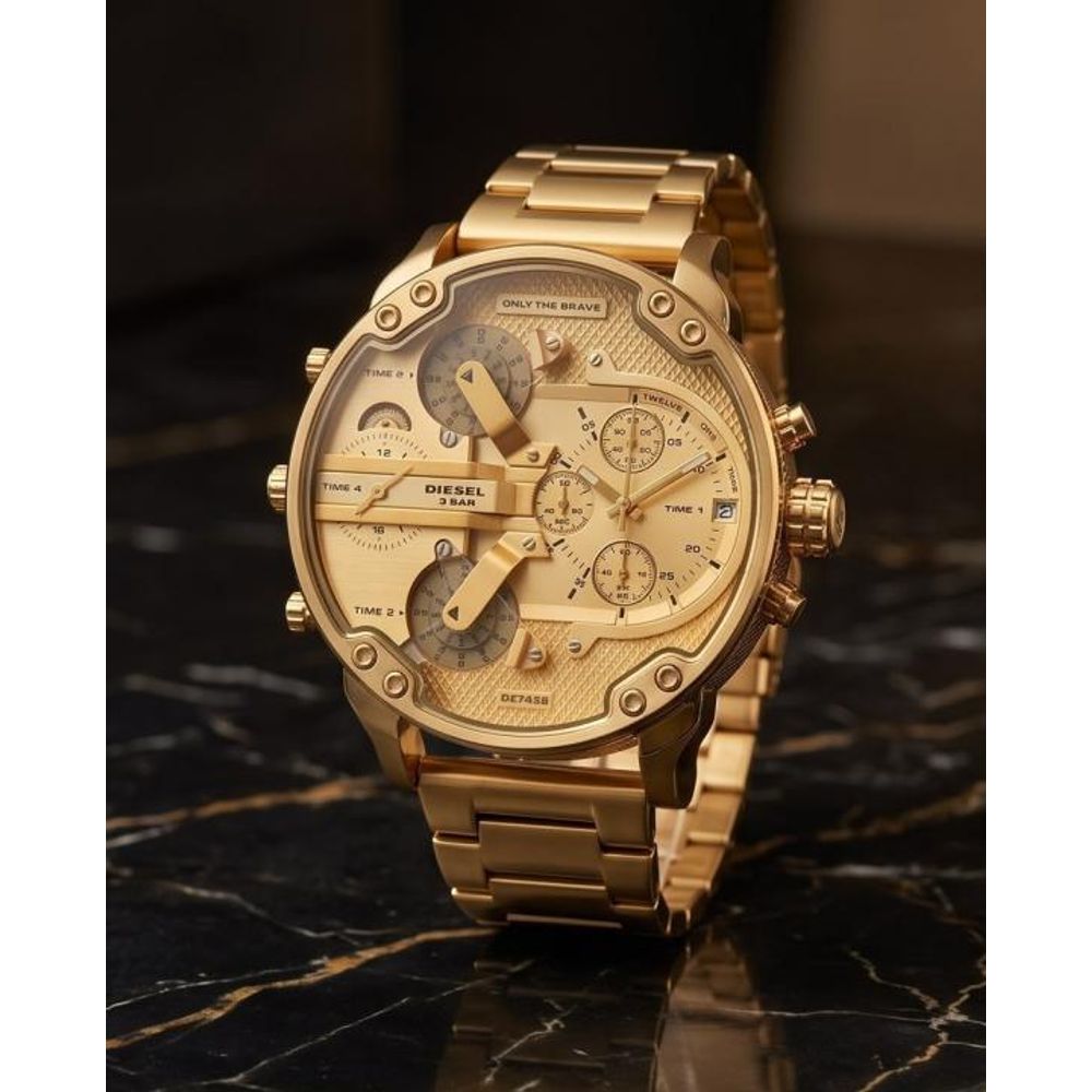 Diesal Mr. Daddy 2.0 Chronograph Watch Japan watch heavy quality