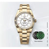 Roleex Mens Sky Dweller Gold White Dial