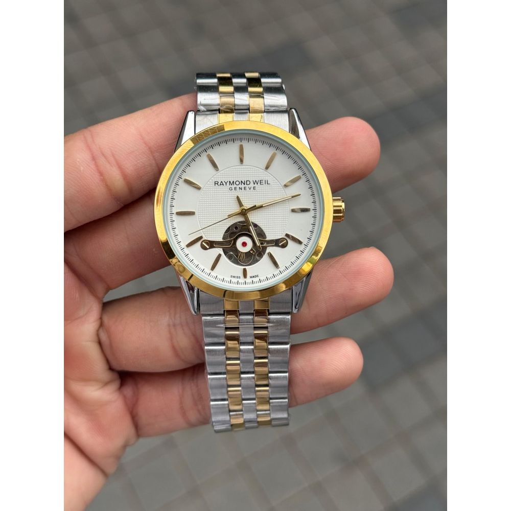 Raymond Weil Freelancer Automatic Two Tone White Dial