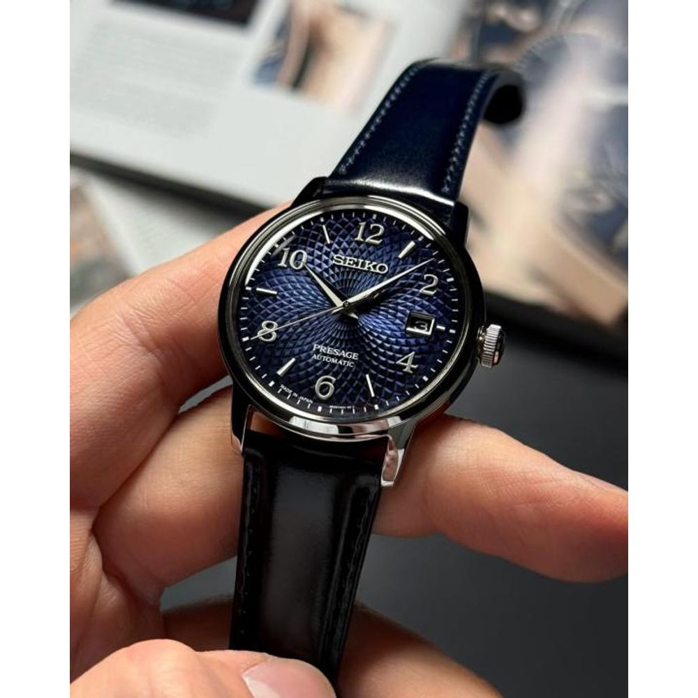 Seiko Presage Cocktail Time Mojito black blue