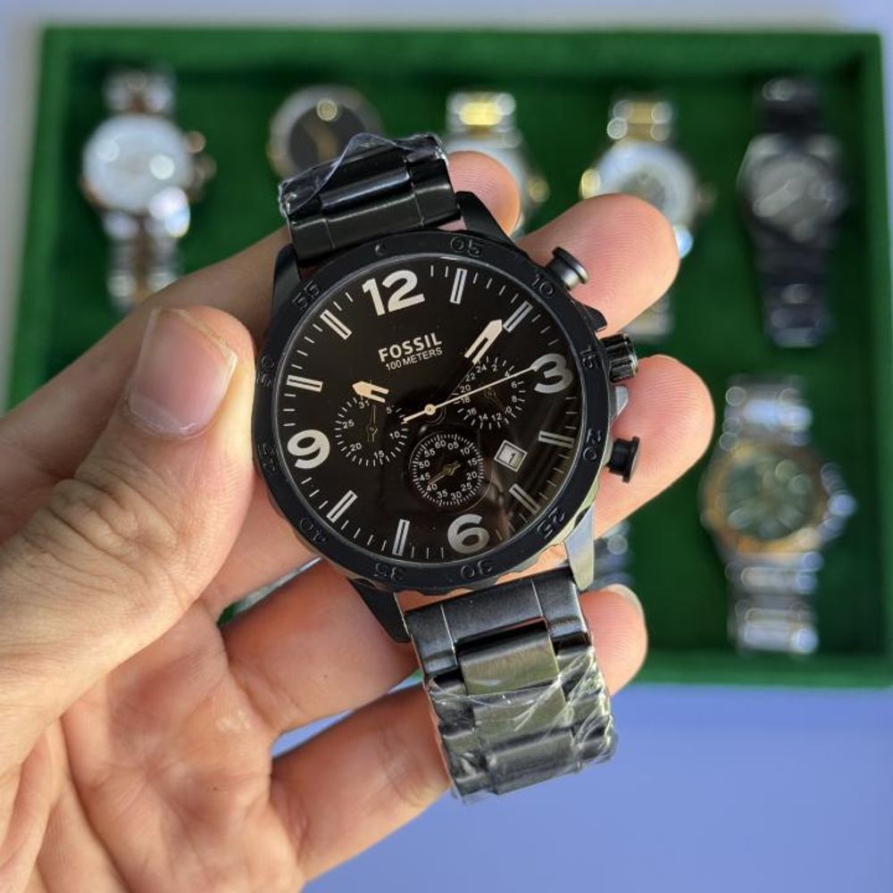 Fossiil 100 Meters JR1356 Nate Chronograph