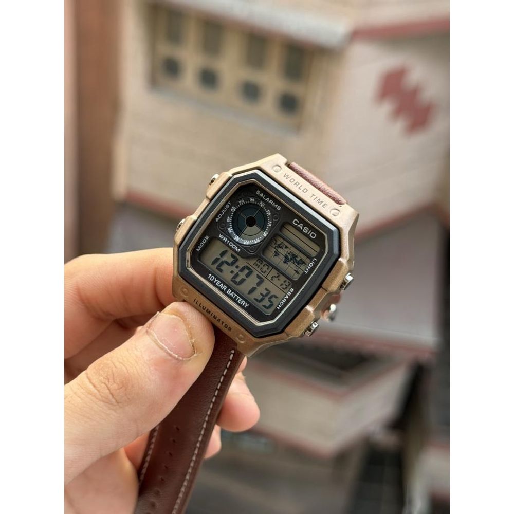 CASIO ILLUMINATOR WORLD TIME METAL QUALITY