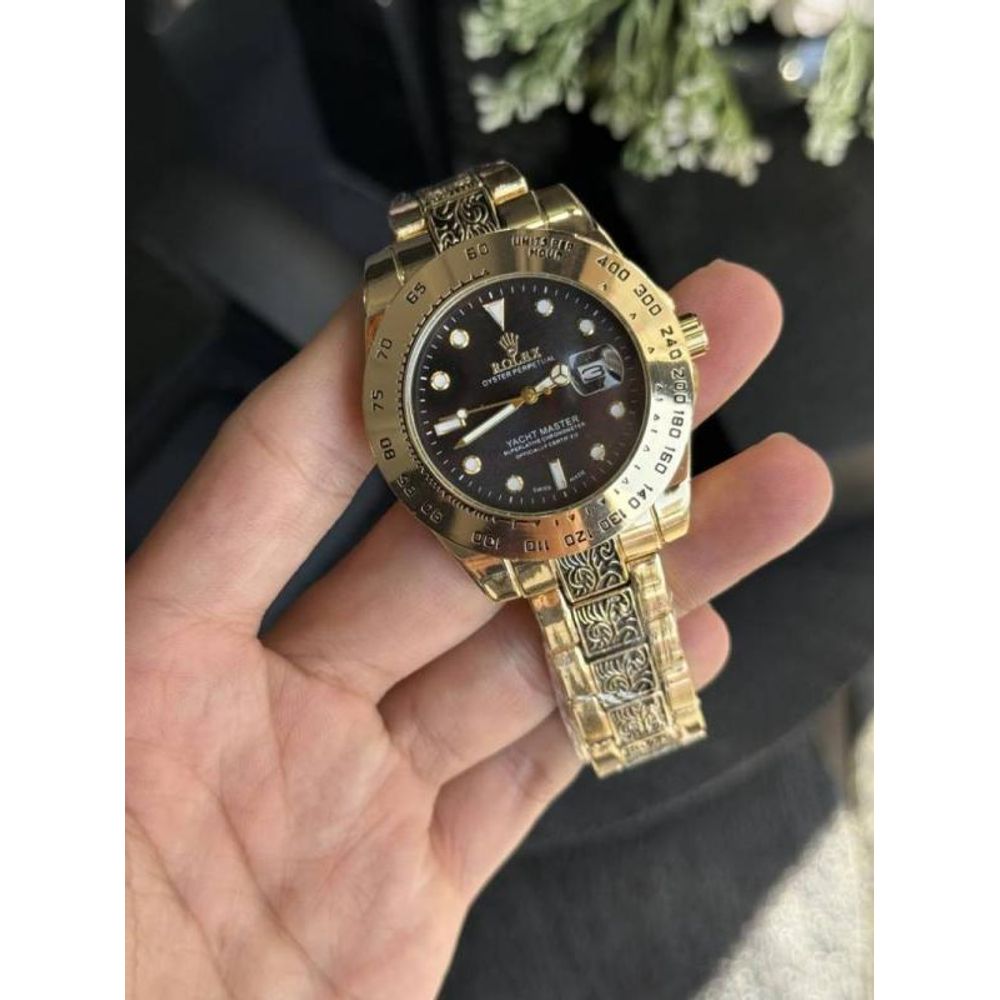 Role Vintage Gold Black Quartz