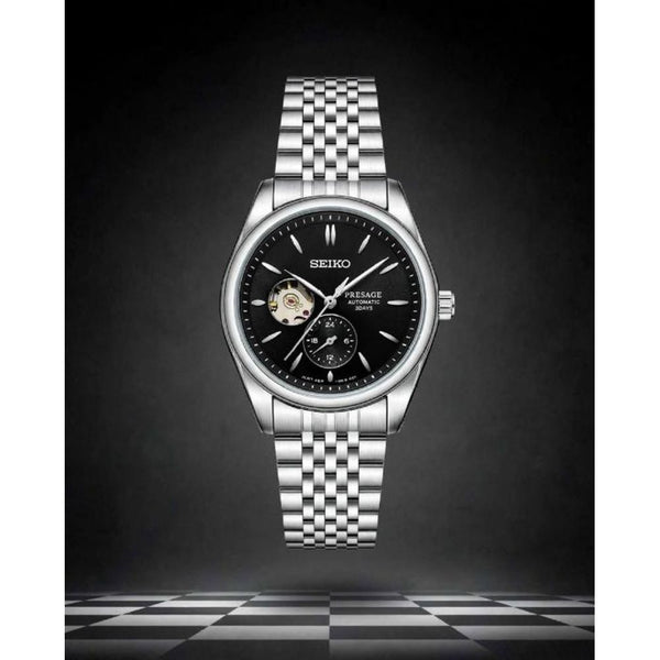 Seiko presage SPB471 Automatic silver Black
