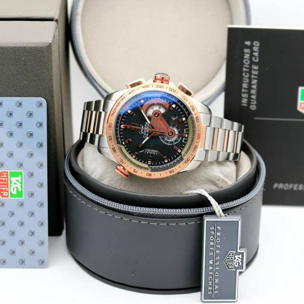 Tag Huer carrera Caliber 36 Japan 2 ton black