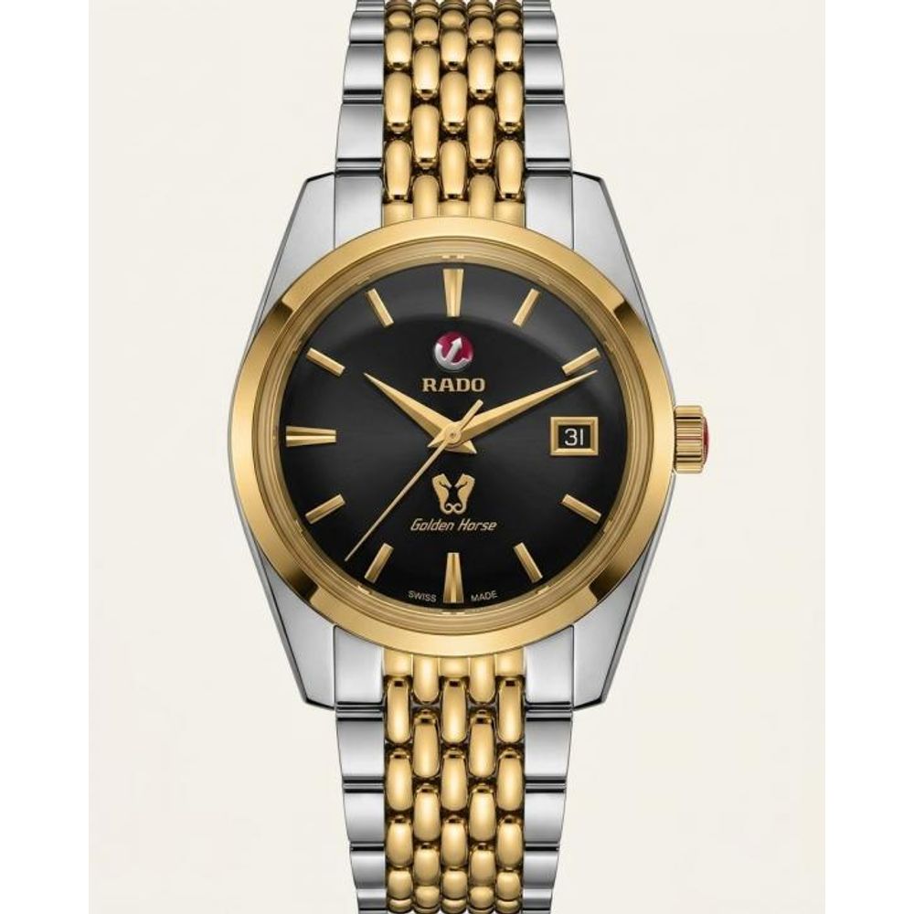 Raado Golden Horse Automatic 2 ton gold black