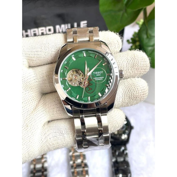 Tisot  Couturier Automatic Silver Green AT453
