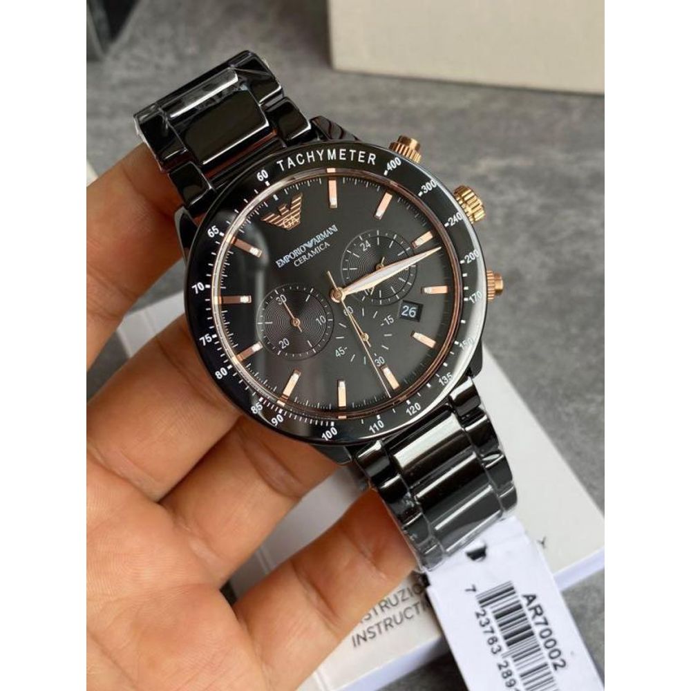 Emporio Arma i Chronograph (All working) Best Quality