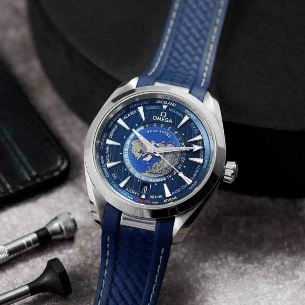 Omegha Seamaster Aqua terra Worldtimer Automatic ( Open back) AAA