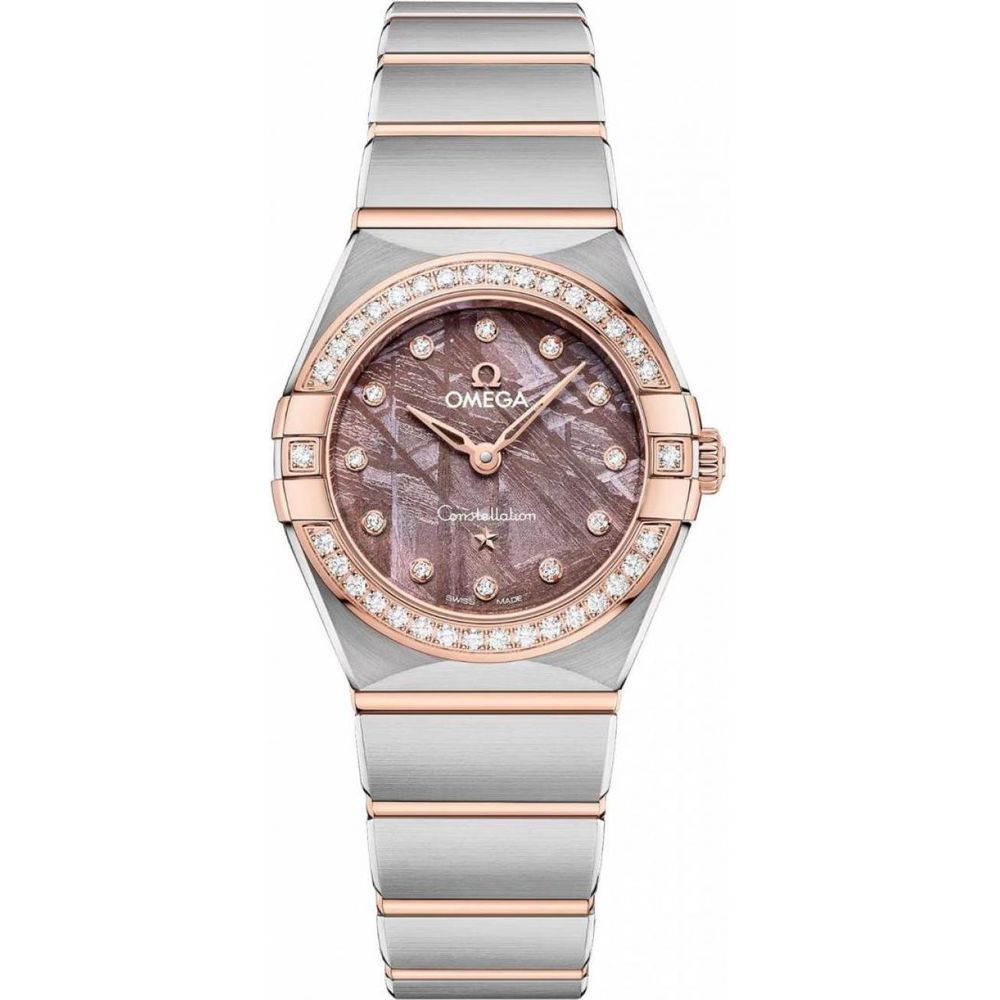 Omeg_ga Constellation Quartz luxury watch dimond