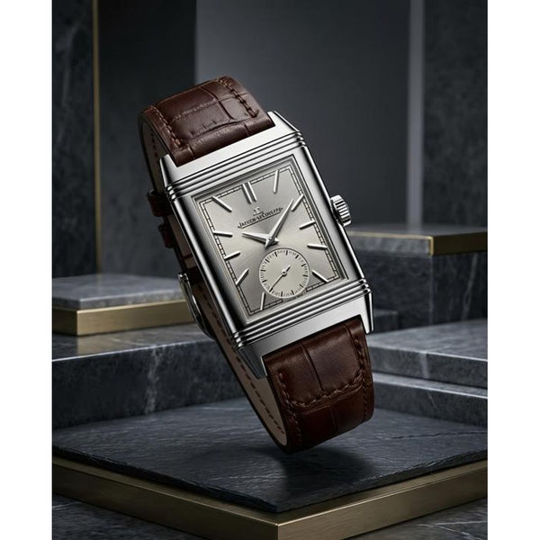 Jaegar-Le Coultre Reverso Tribute Duoface Small Seconds brown gray