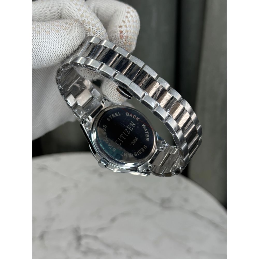 Citizen NJ0191 Silver Brown Premium Quartz Watch