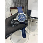 IWC AQUATIMER CHRONOGRAPH BLUE SILVER