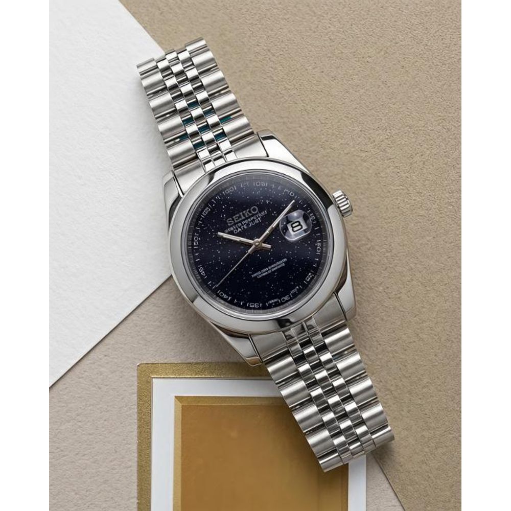 Seiko Oyster Perpetual Date Just Galaxy Blue