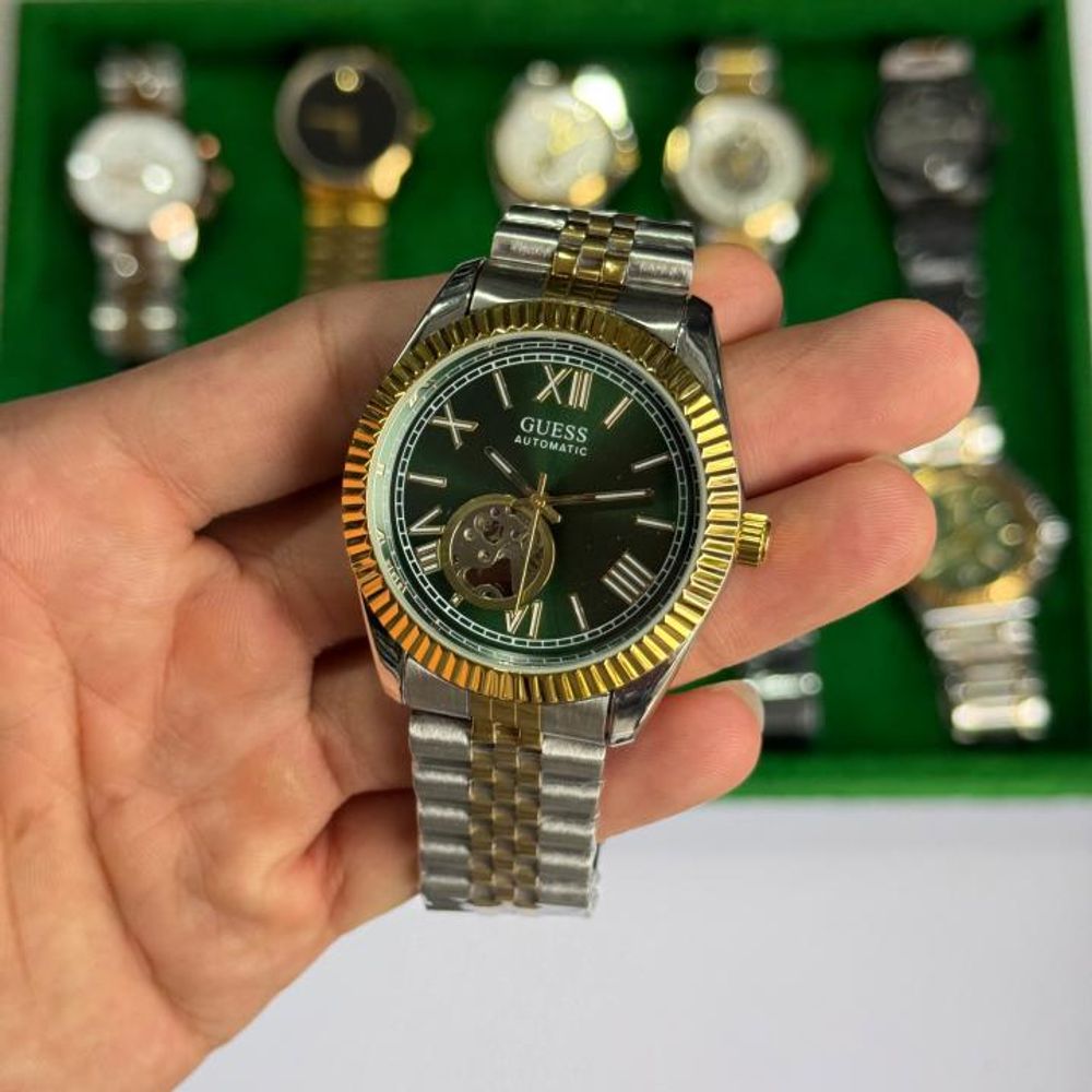 Guess Automatic Watch Back Open