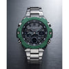 Casio G-Shock GST-B400D-1A Silver Black Green Dial