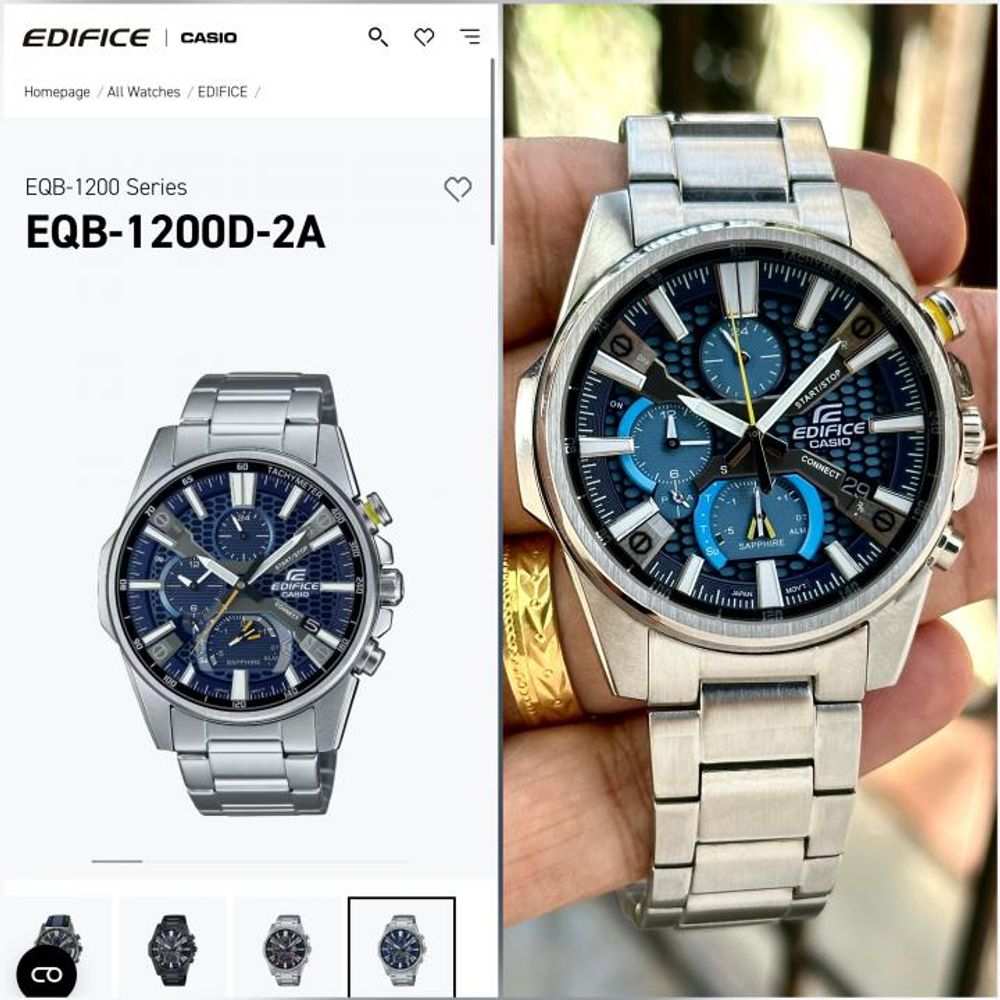CASIO EDIFICE EQB-1200D-2A PREMIUM 1156
