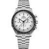 Omegha Speedmaster Moonwatch Professional silver white Chronograp