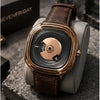 Seven Friday PE Series Leather Rose Black Brown Belt