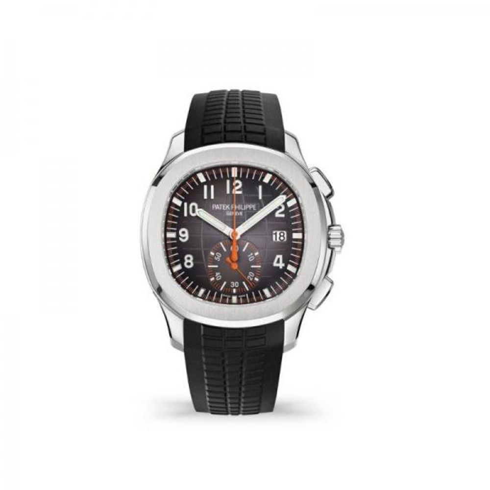 Patek Philipe Aquanaut Chronograph5968 silver Black