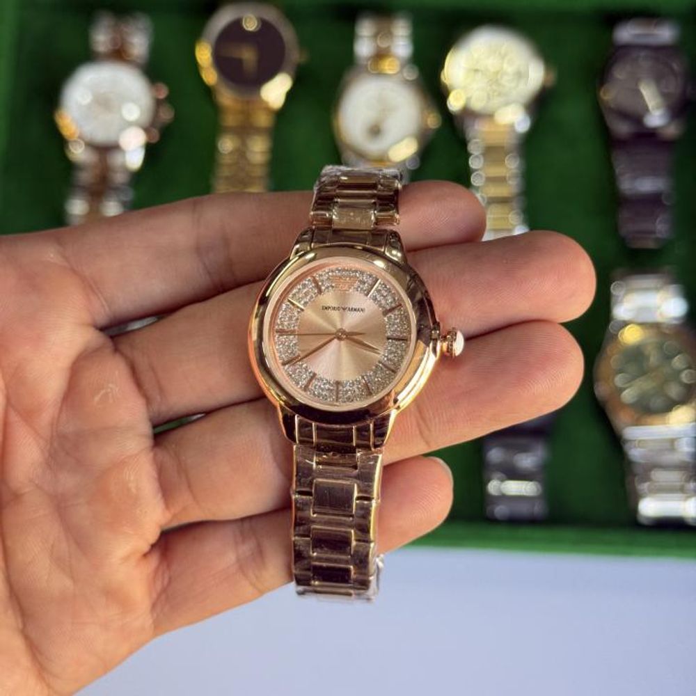 Emporio Armaani Womens Diamond watch