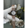 Dio r Rose Gold White Square Premium Ladies Watch