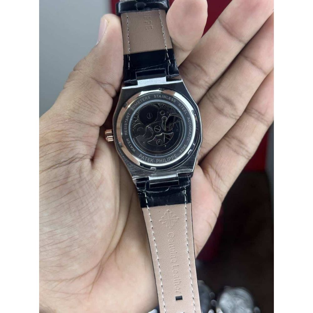 Patek Philippe Skeleton Copper Black Automatic Watch