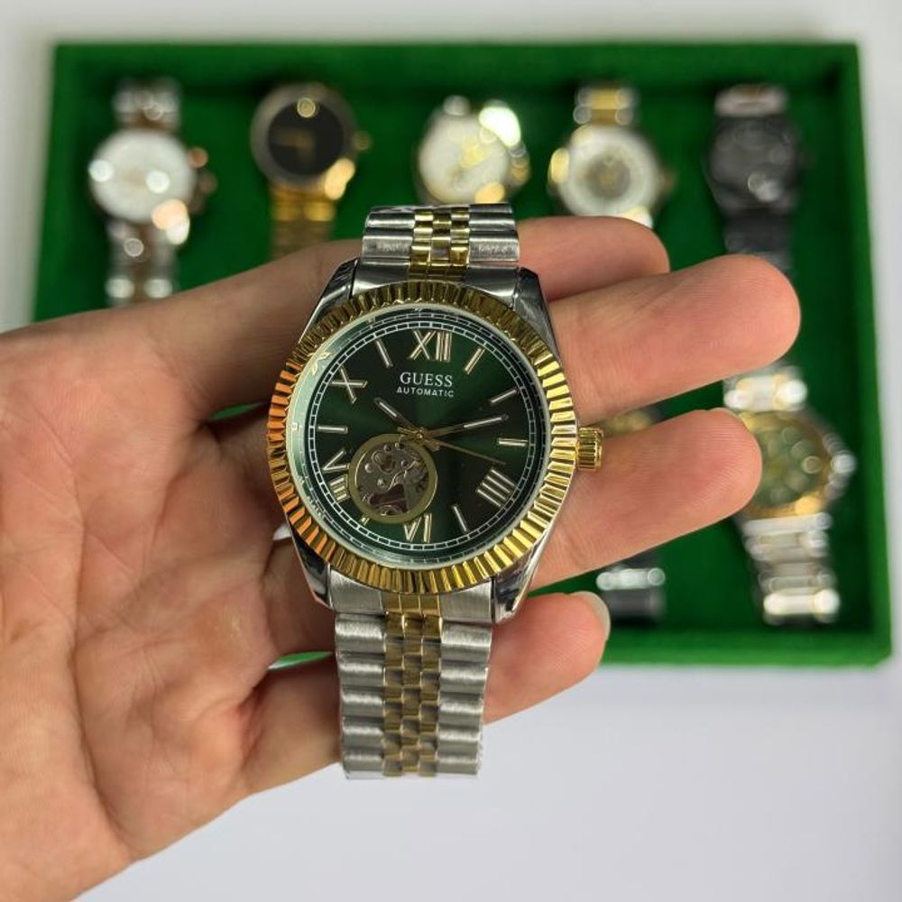 Guess Automatic Watch Back Open