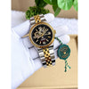 Rollex Land Dweller Automatic Tow Tone Black Dial AT477