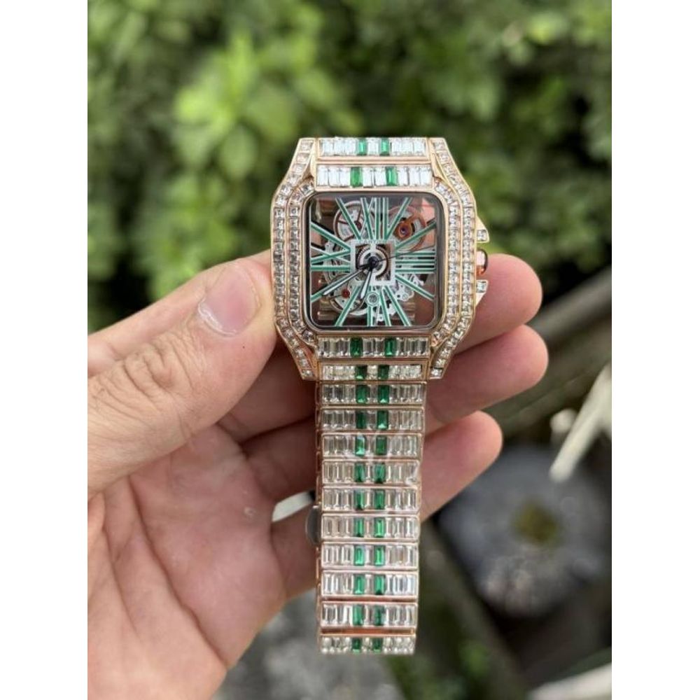 Cartie Santos Diamond Quartz (Rose Green)