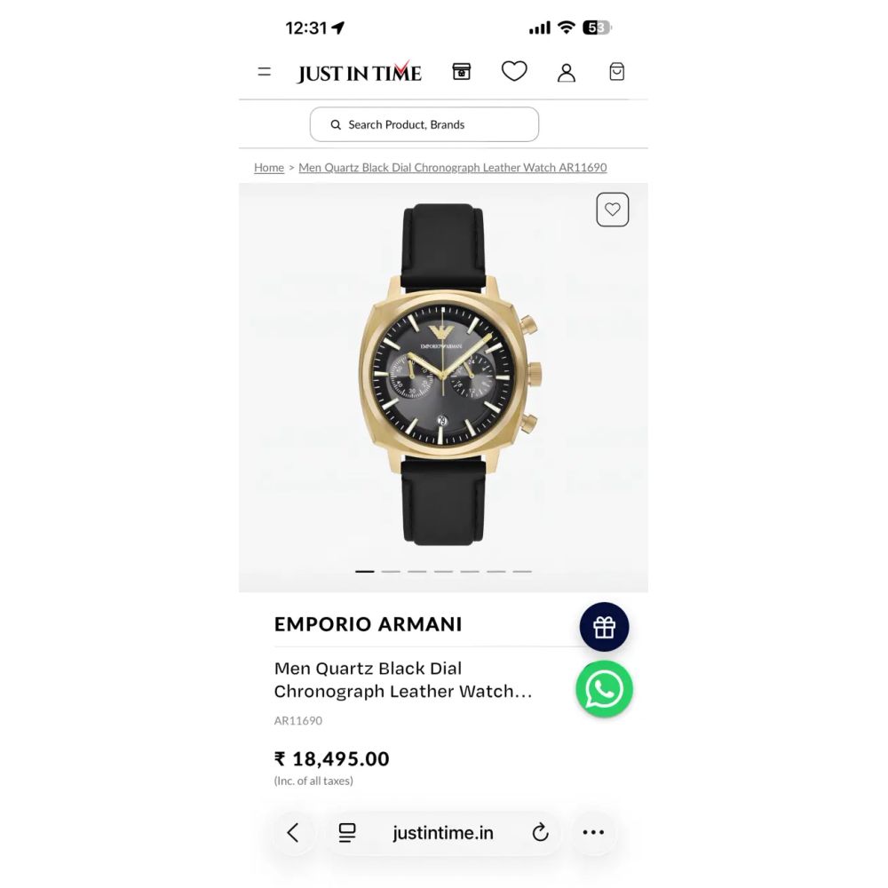 Emporio Arrwa%n_i Classic Chronograph