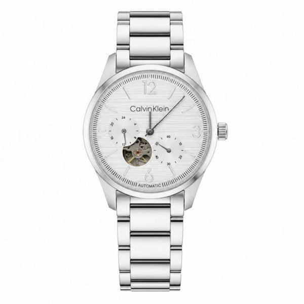 Calvin Kline Automatic Silver White Dial