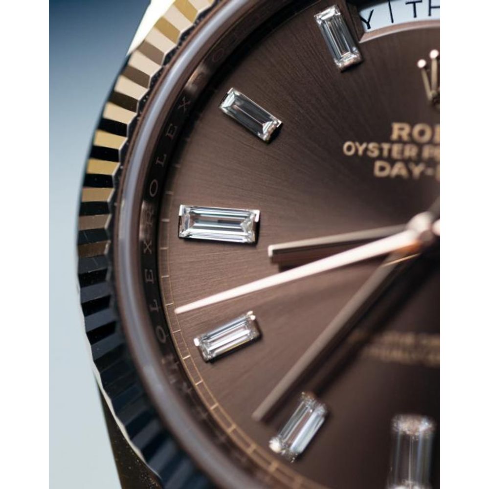 Rolee_x Oyster Perpetual Day Date 40 Battery Copper-Brown