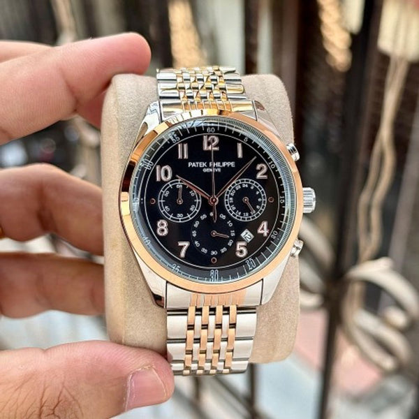 Patek Philipe Complications Dual Tone Black
