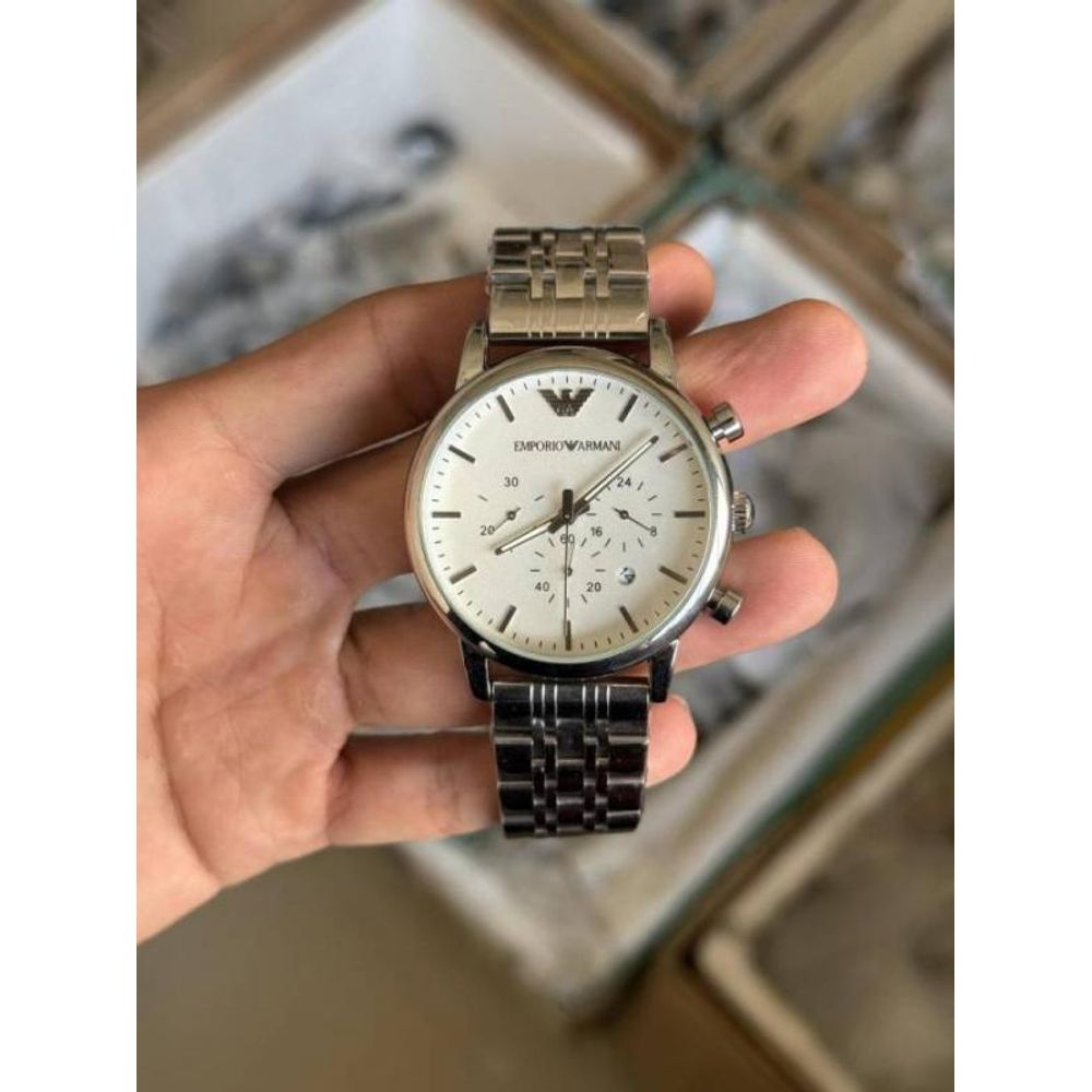 Emporio Arma Chronograph (All working) Best Quality