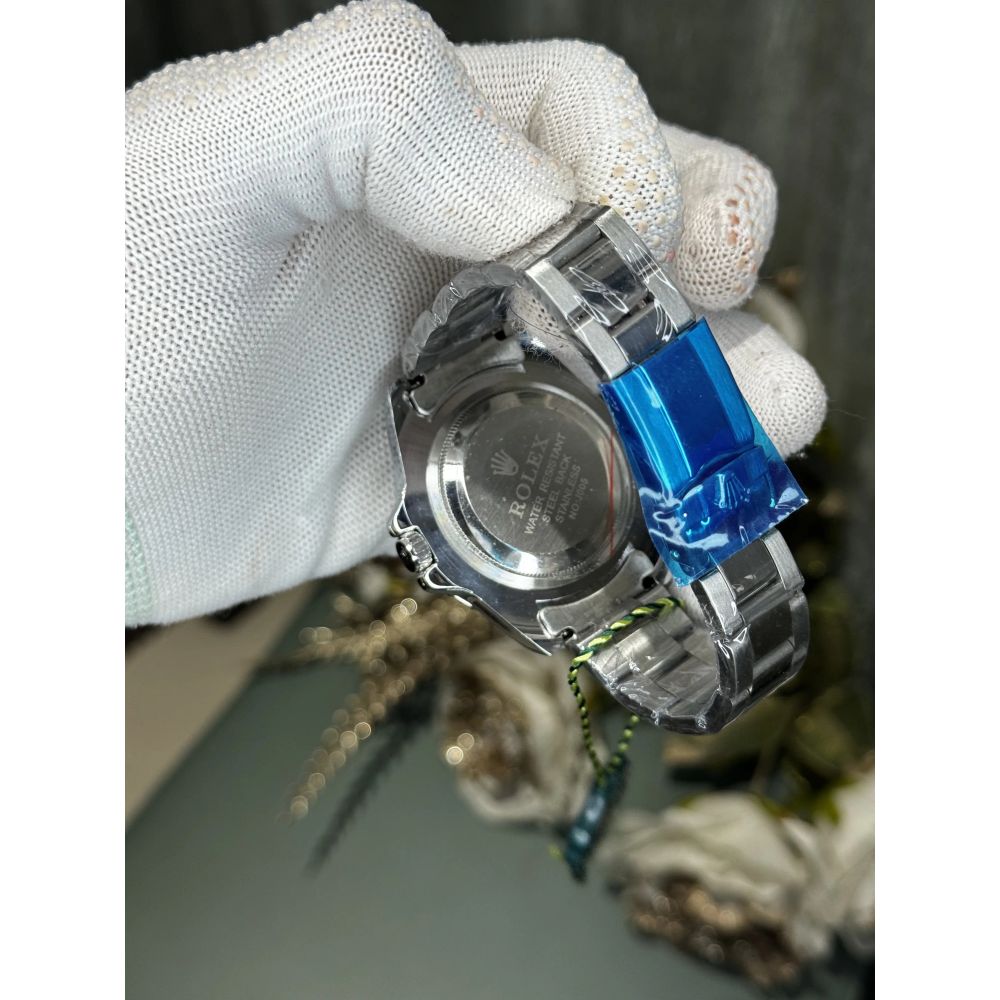 Role x Submariner Silver Green Premium Quartz Watch