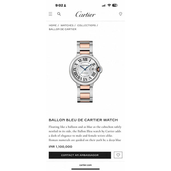 Cartiee_r Womens Ballon Catalog Rovmals Japan machine