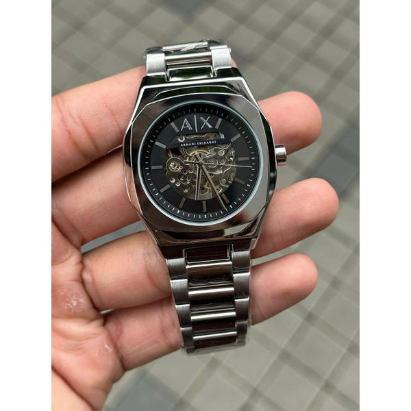 Arman i Exchange Skeleton Square Open Machine Silver Black