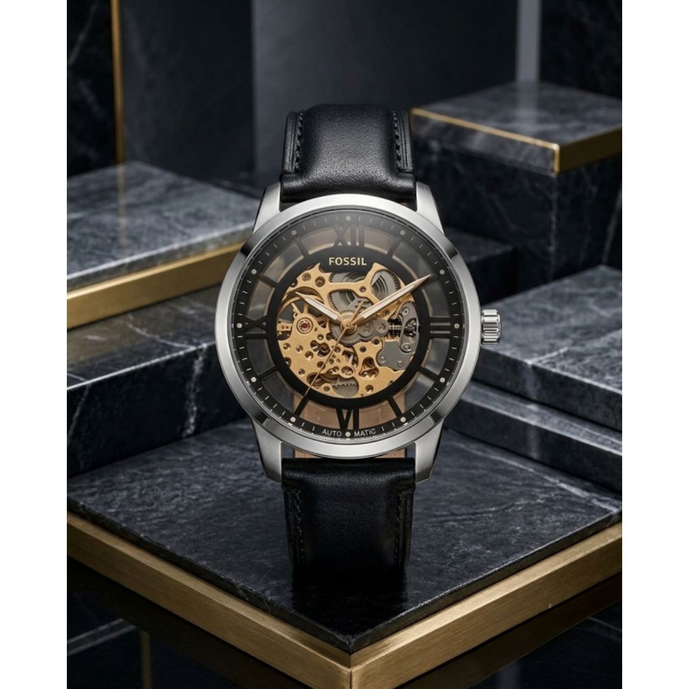 Fosil Townsman black silver