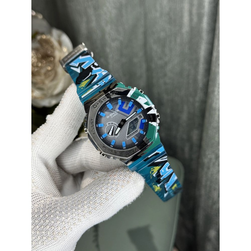 Gshock Street Spirit Blue Premium Watch