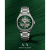 Arma_ani Exchange Skeleton Automatic Ax3216 silver green