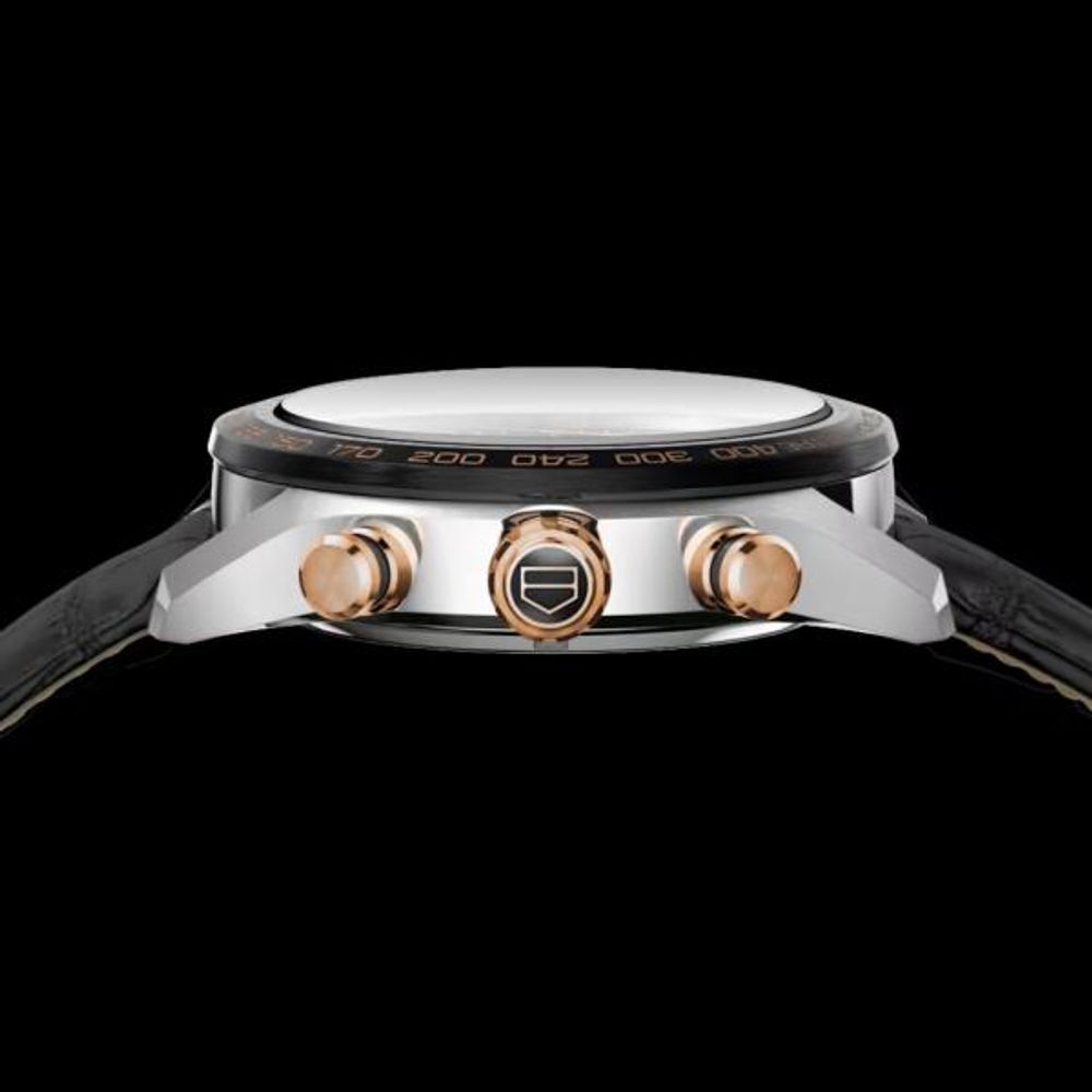 TAG Heueer Carrera Sport Chronograph black and brown