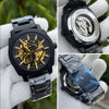 FOSIL  AUTOMATIC ME3253 BLACK BROWN AT222