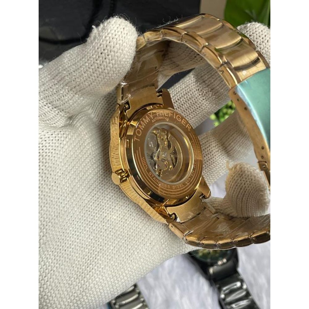 Tommyy Hilfiger Automatic C Full Gold AT147C
